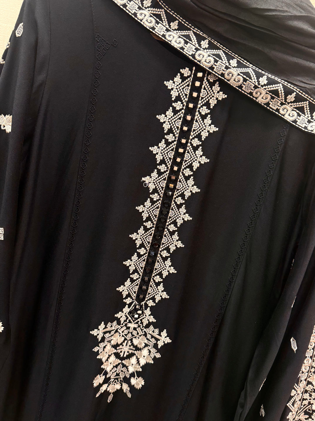 Embroidered Long Kaftan’s