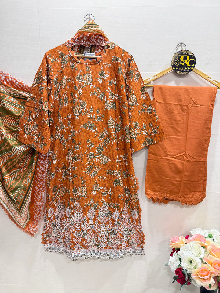 Cotton chikankari suits 2990