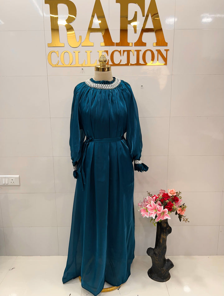 Shimmer organza gowns 124254