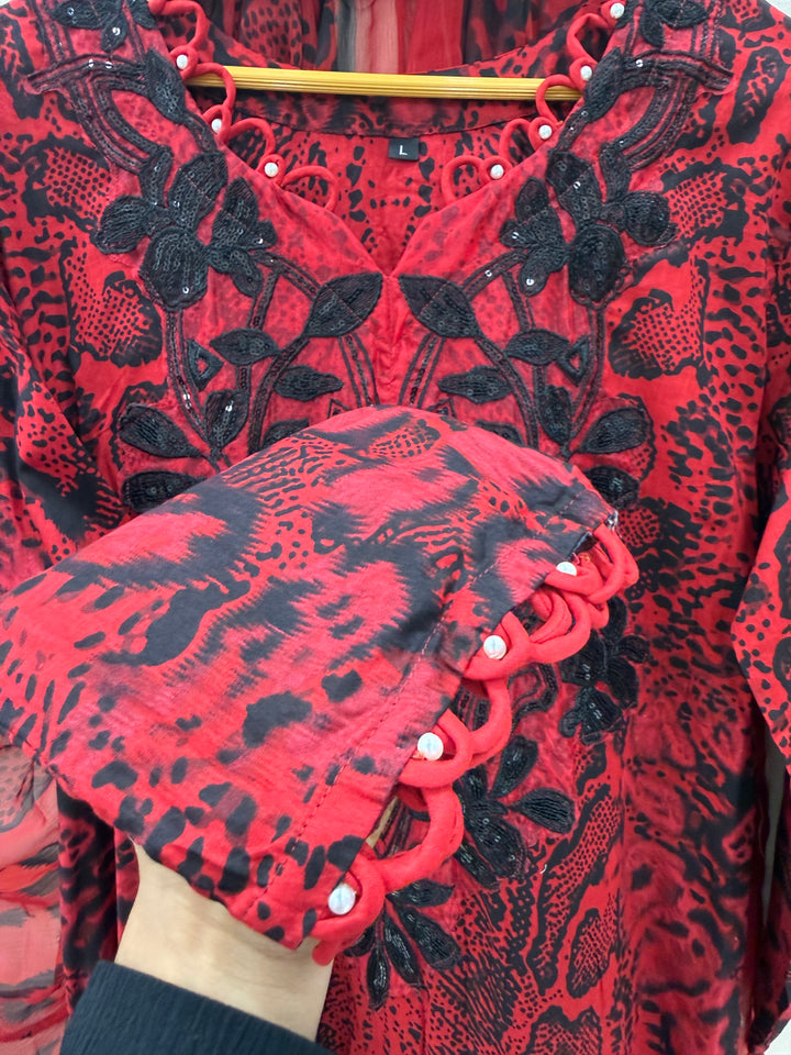 Cotton patch work suits