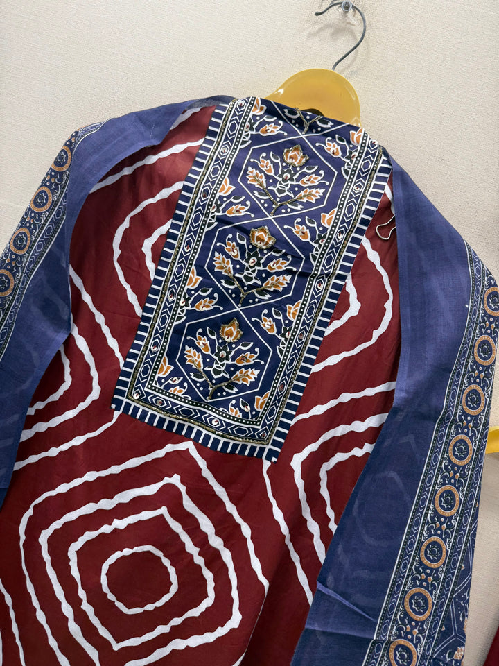 Cotton Unstitched Suits