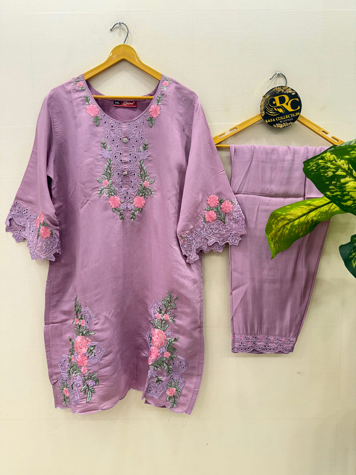 Embroided co-ord sets