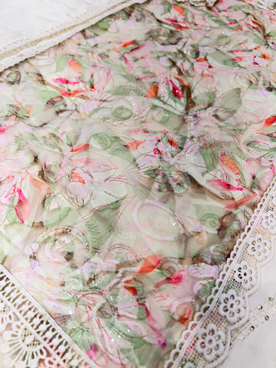 Cotton unstitched suit 672704