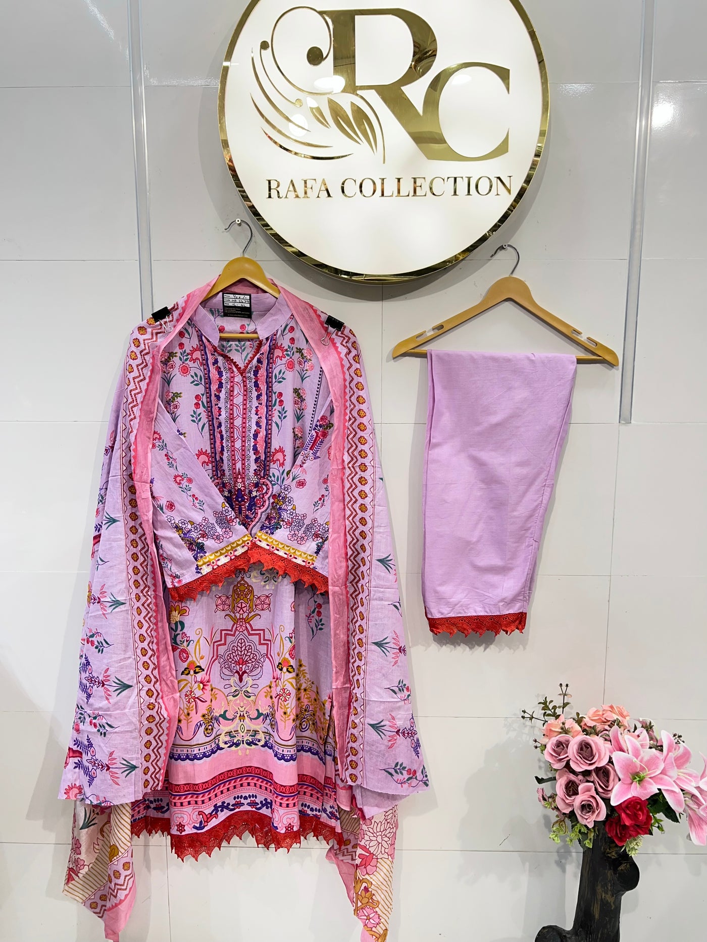 Cotton kurti pant set 2279