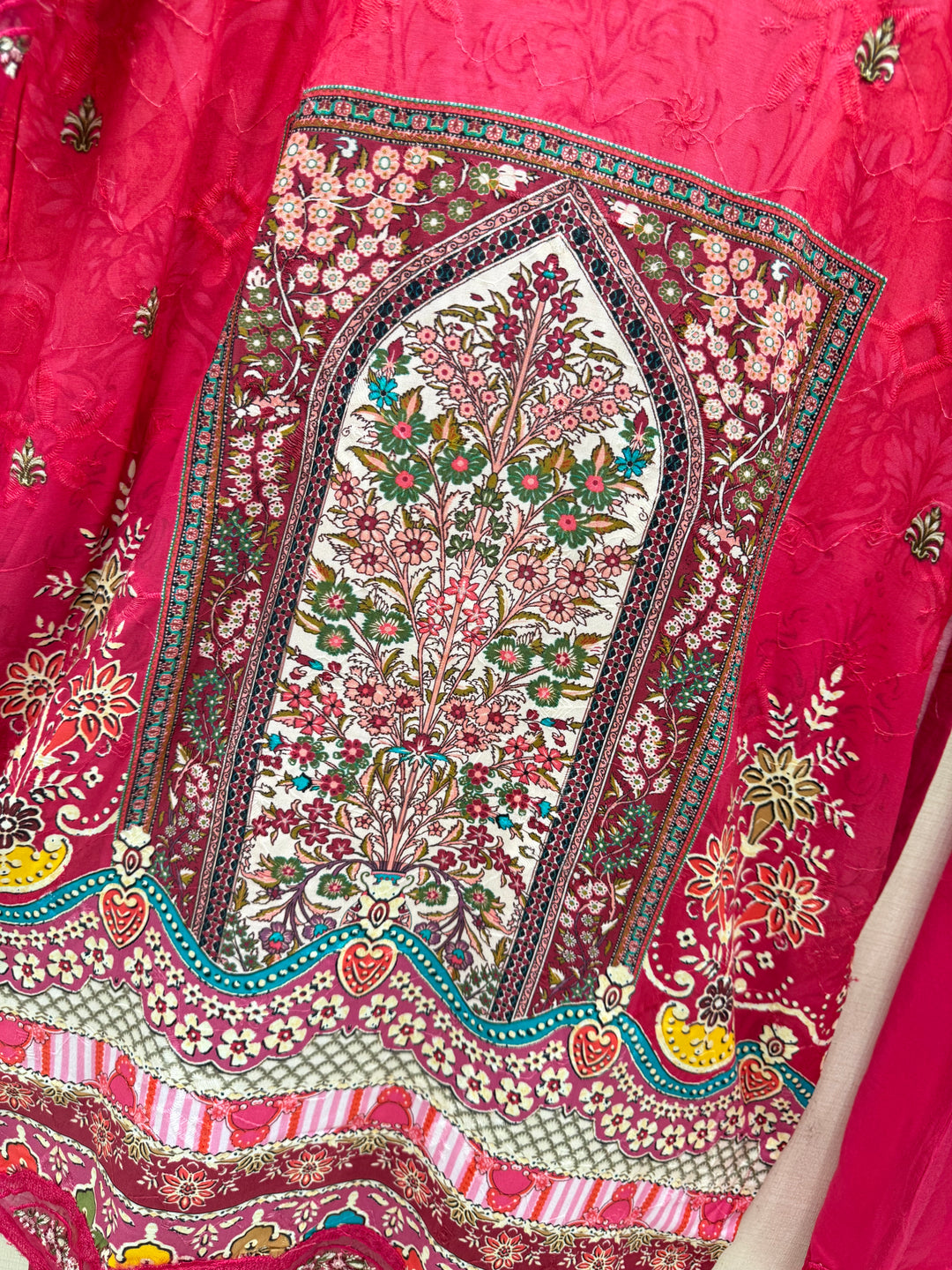 Muslin Embroided suits