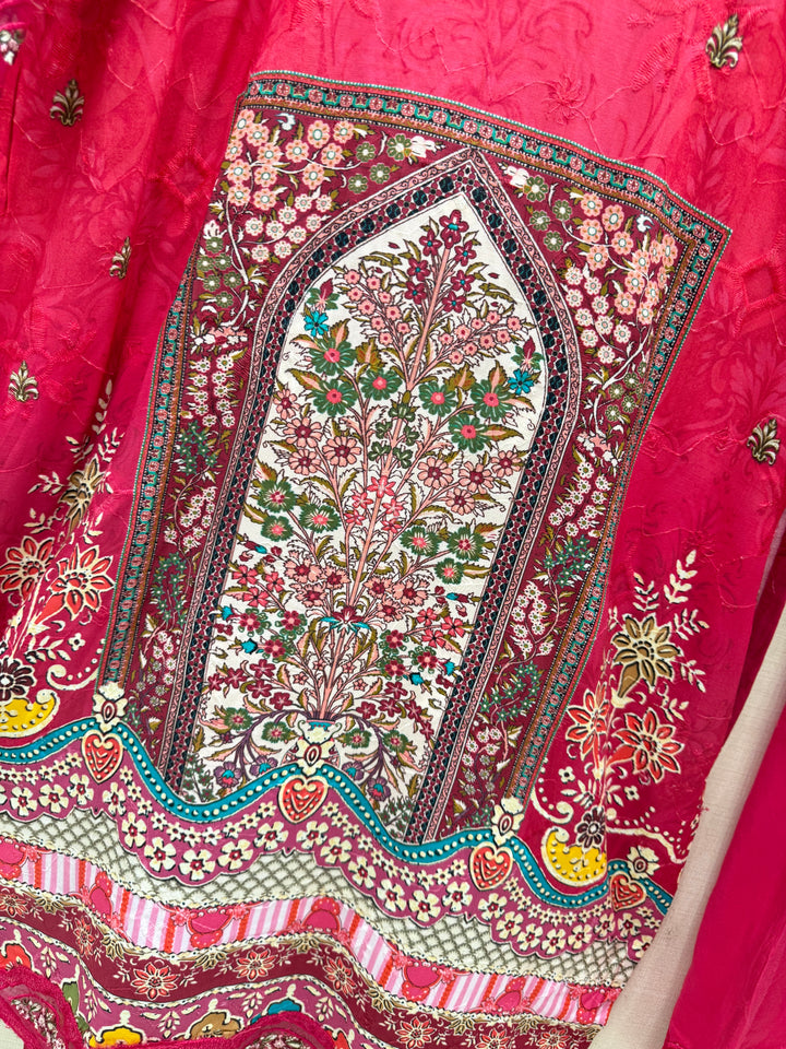 Muslin Embroided suits