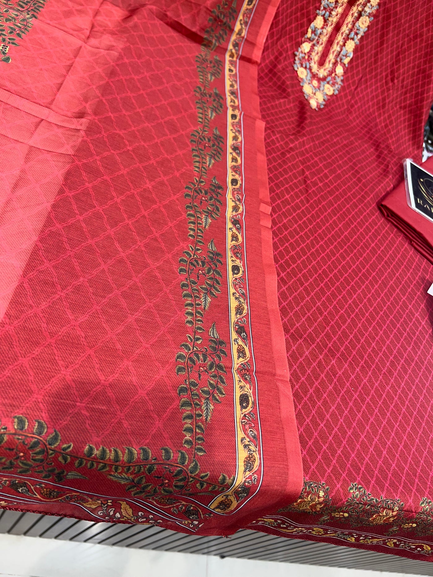 Cotton Unstitched Suit 1579