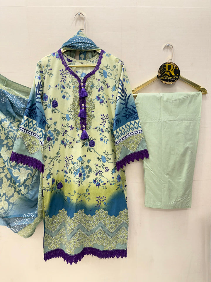 Cotton ready to wear suits