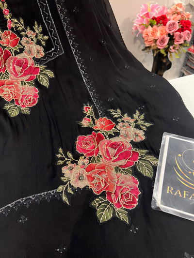 Organza Handwork Suit 1966