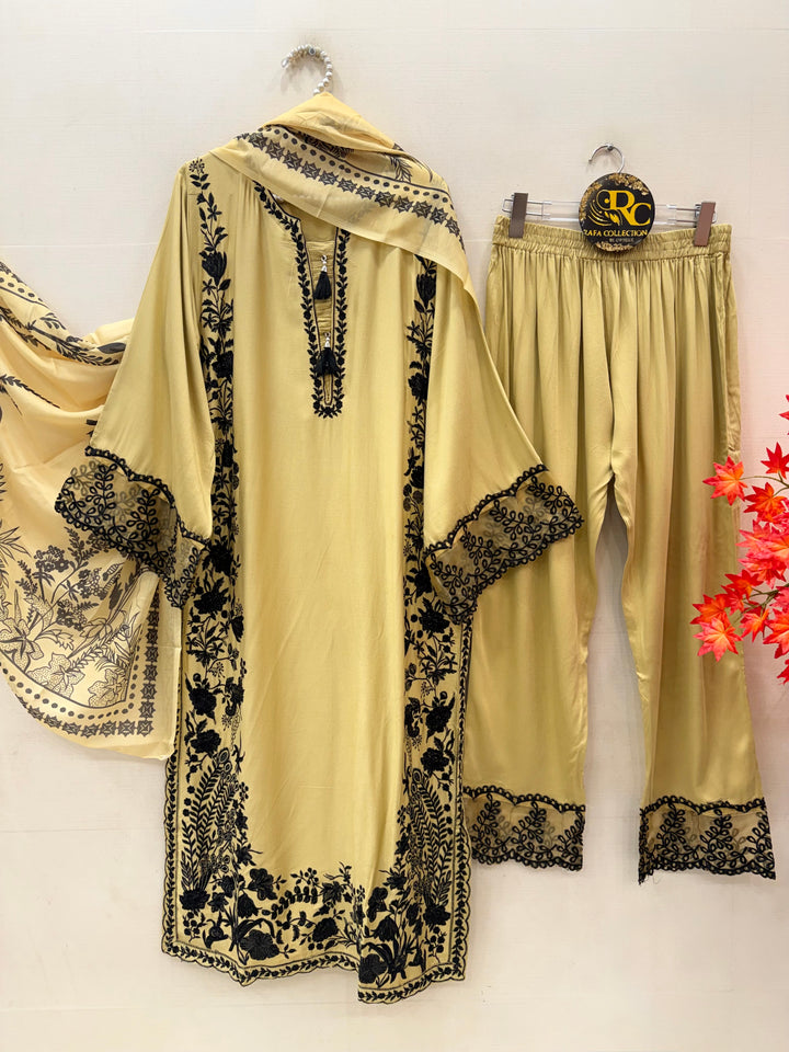 Embroidered Long Suits