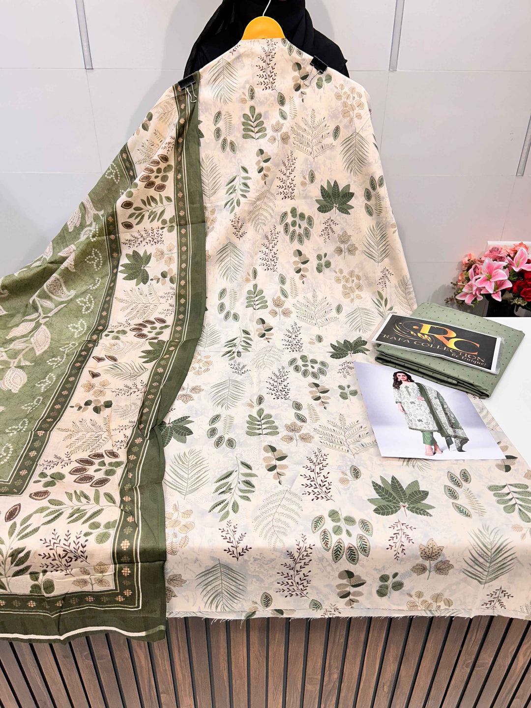 Cotton Printed suit 11546