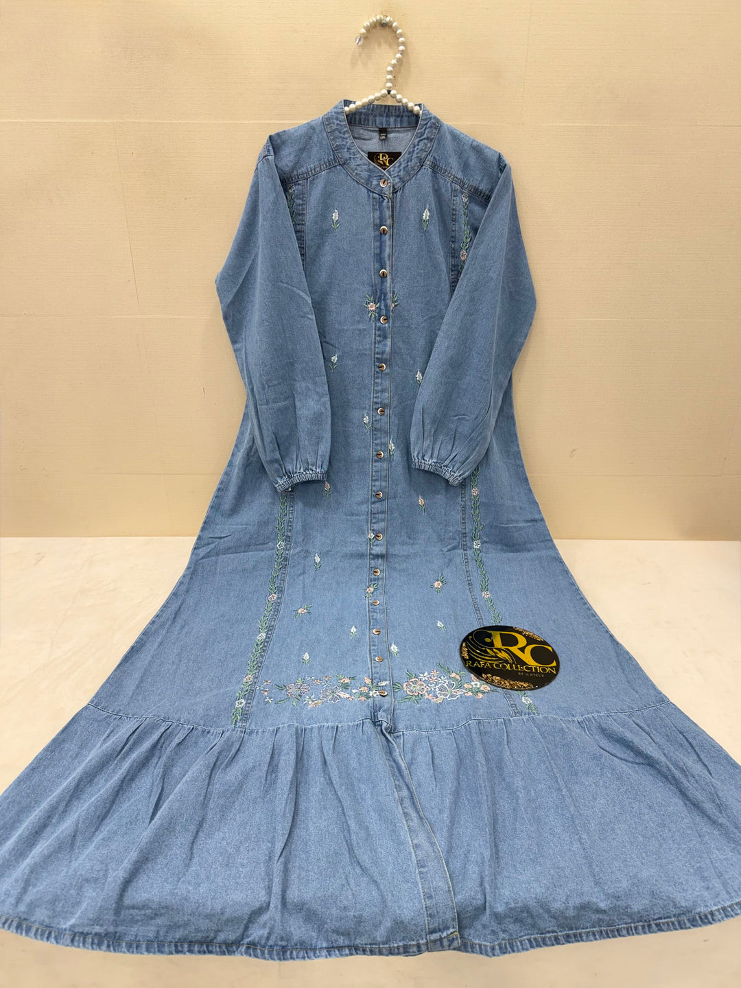 Denim Long Gown’s