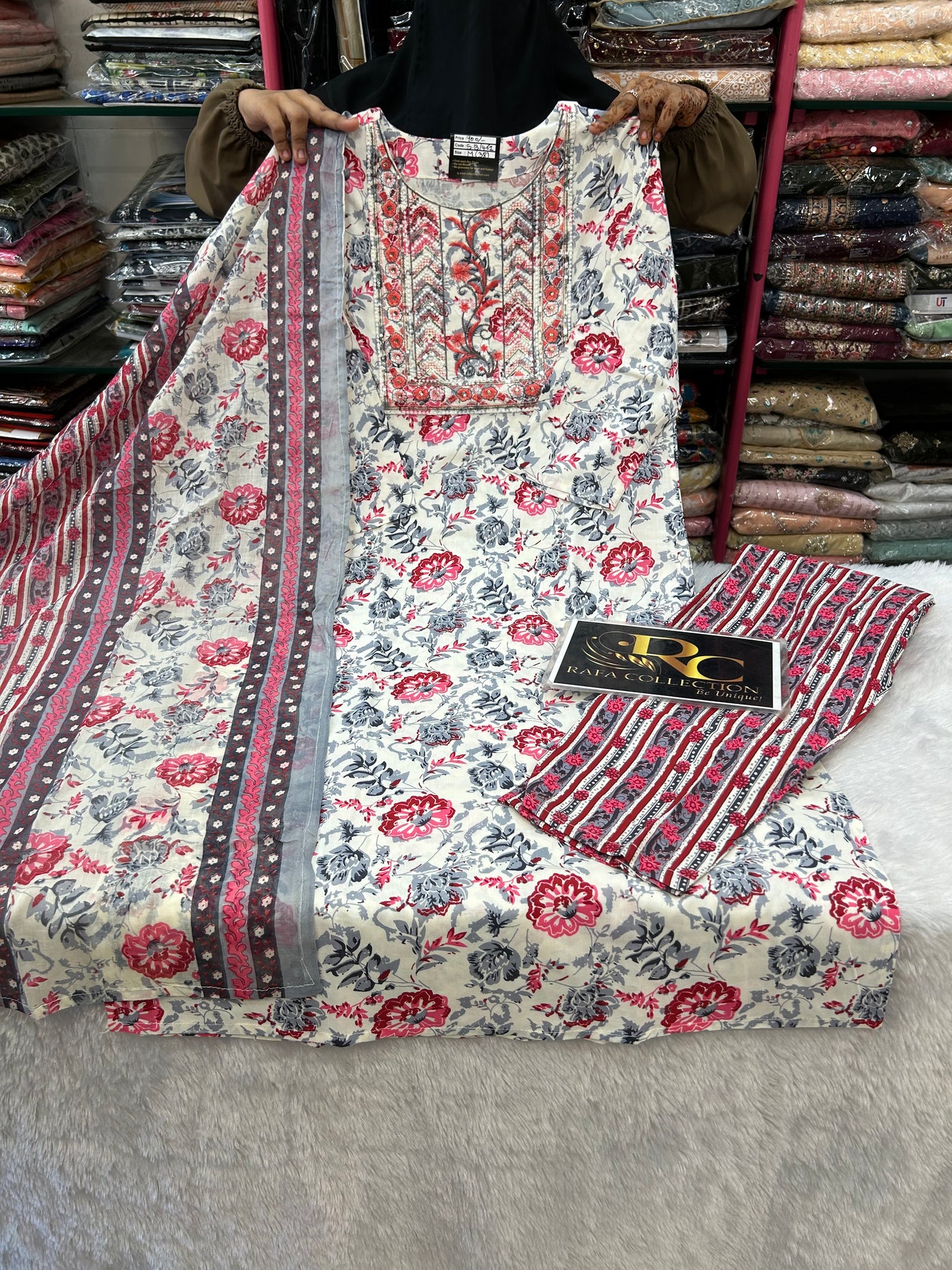 Cotton Kurti Pant Set 467