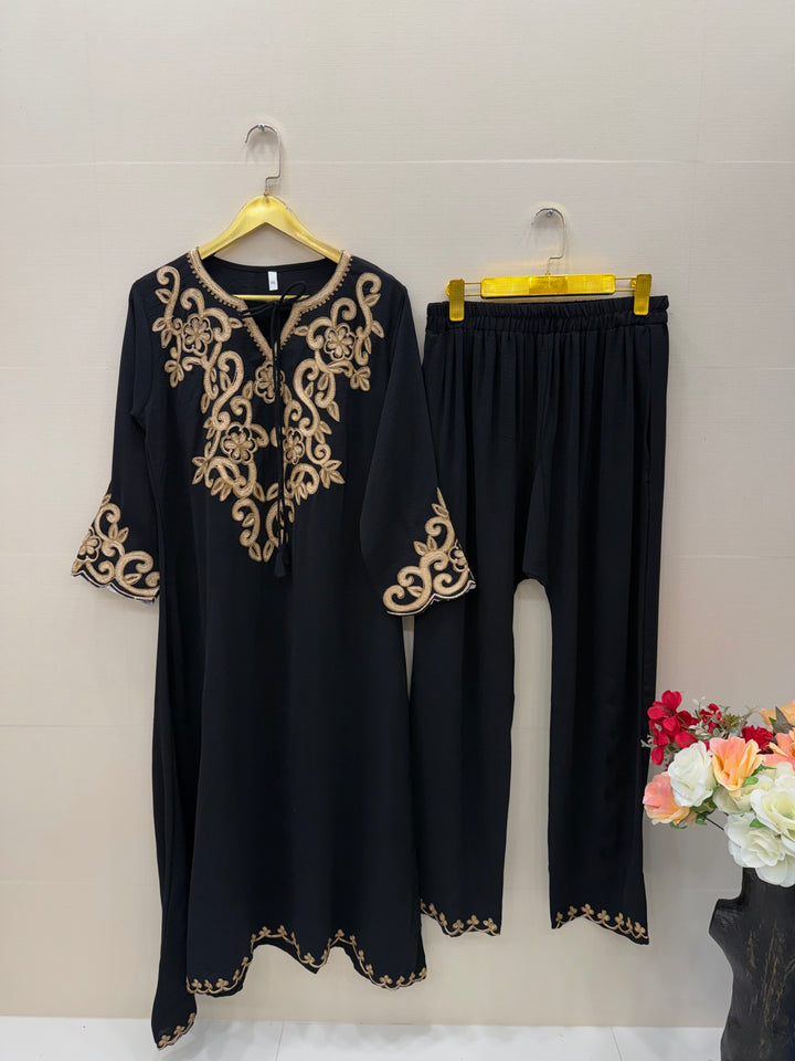 Imported embroided co-ord sets