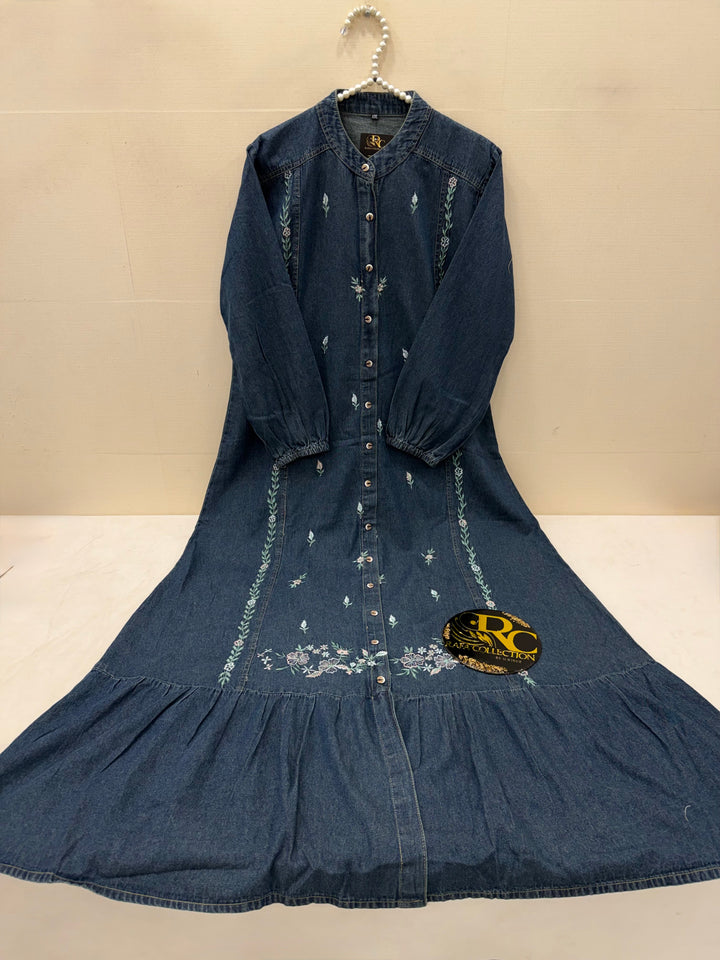 Denim Long Gown’s