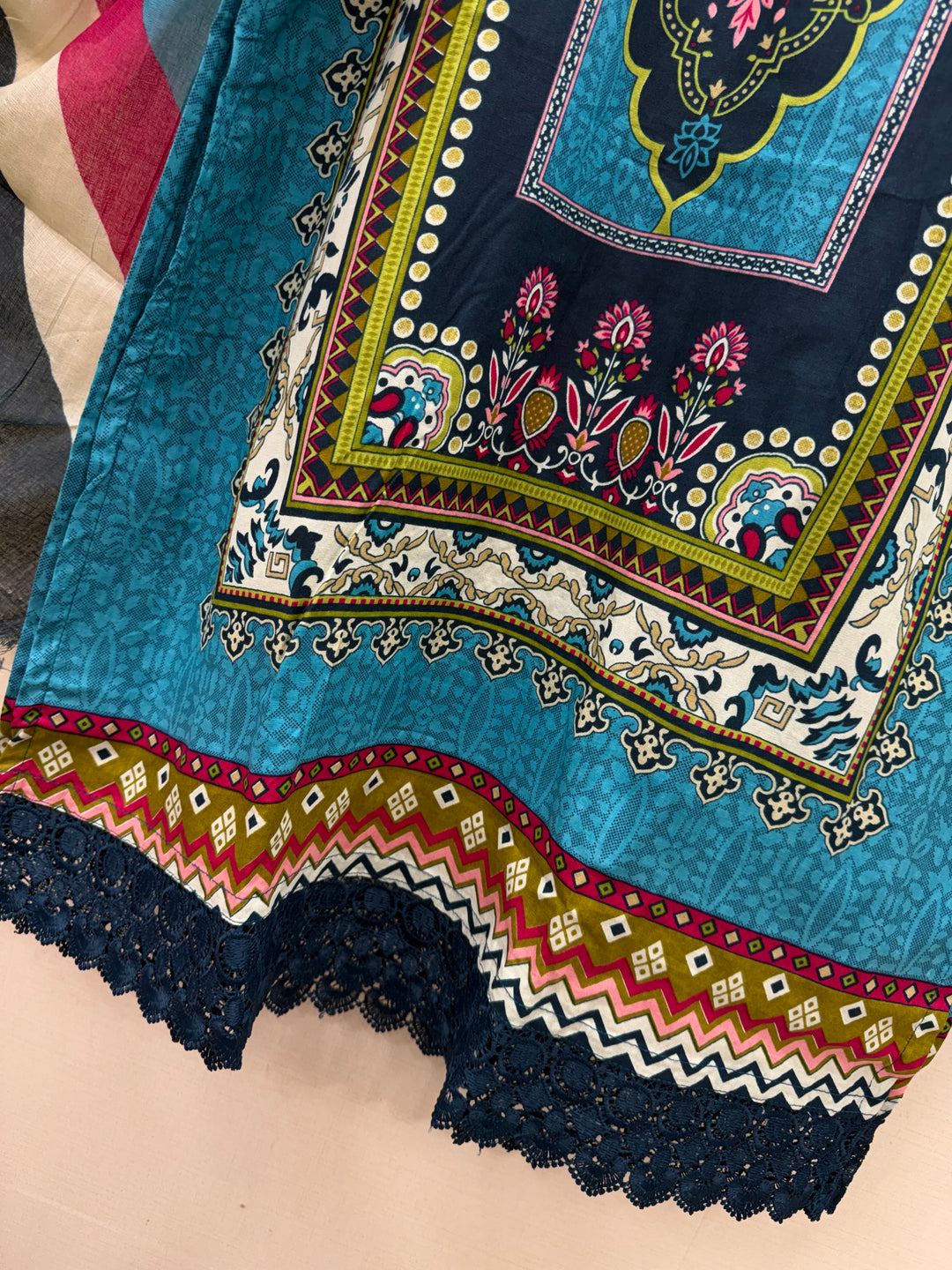 Cotton ready to wear suits 5018