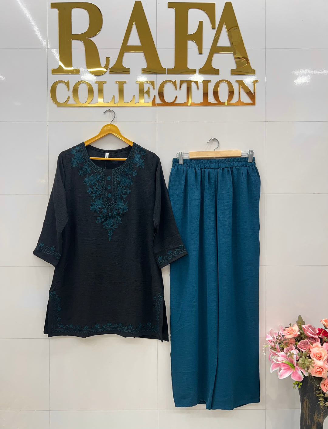 Embroidered co-ord sets  2713