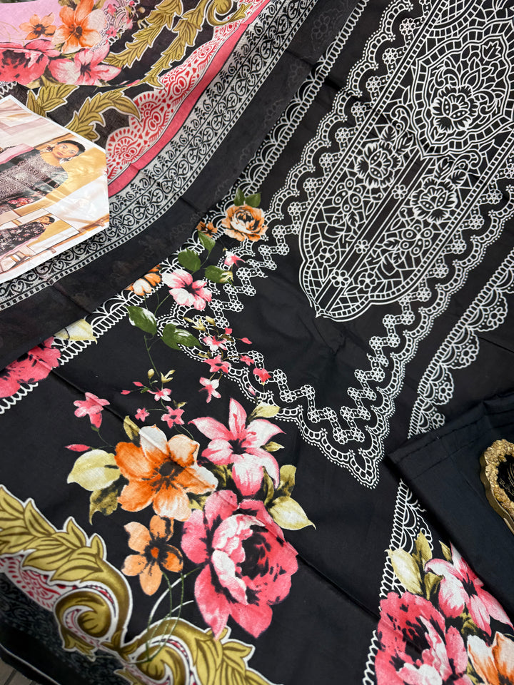 Cotton printed unstitched suits 2900