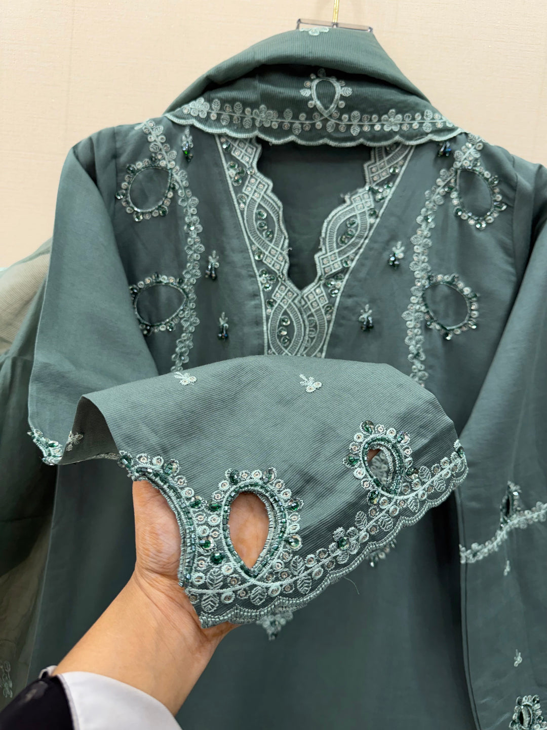 Premium cutwork suit