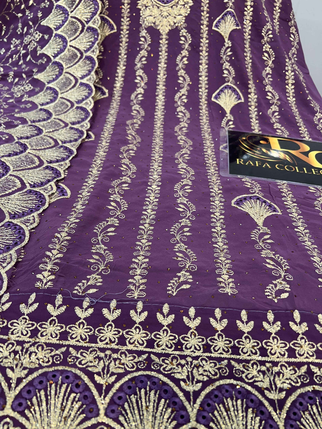 Georgette work suits 2218