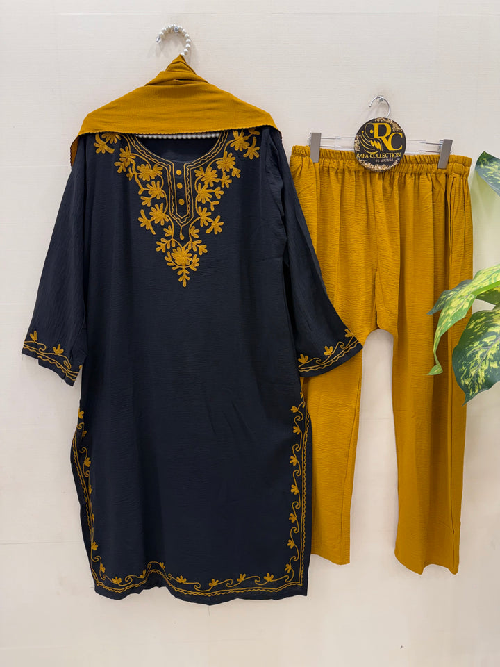 Embroidered suits