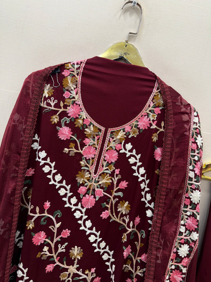 Kashmiri unstitched suits