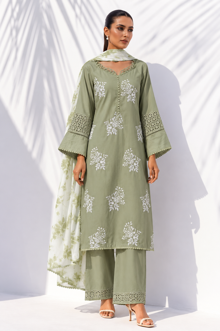 Chikankari Embroidered Suits