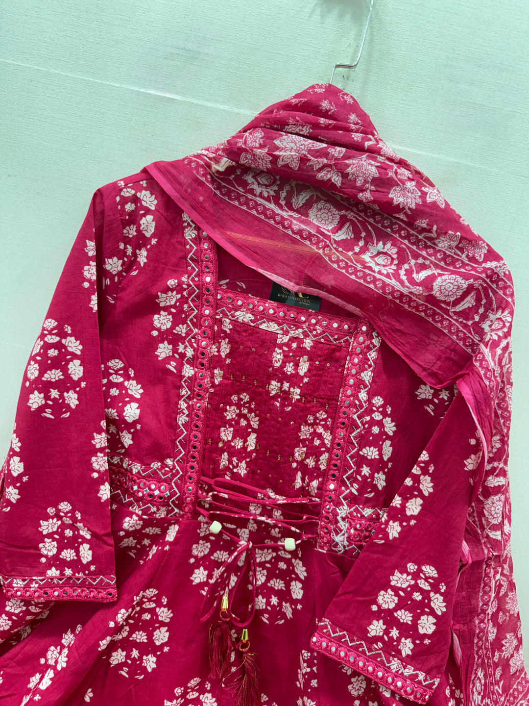 cotton A- line Suits