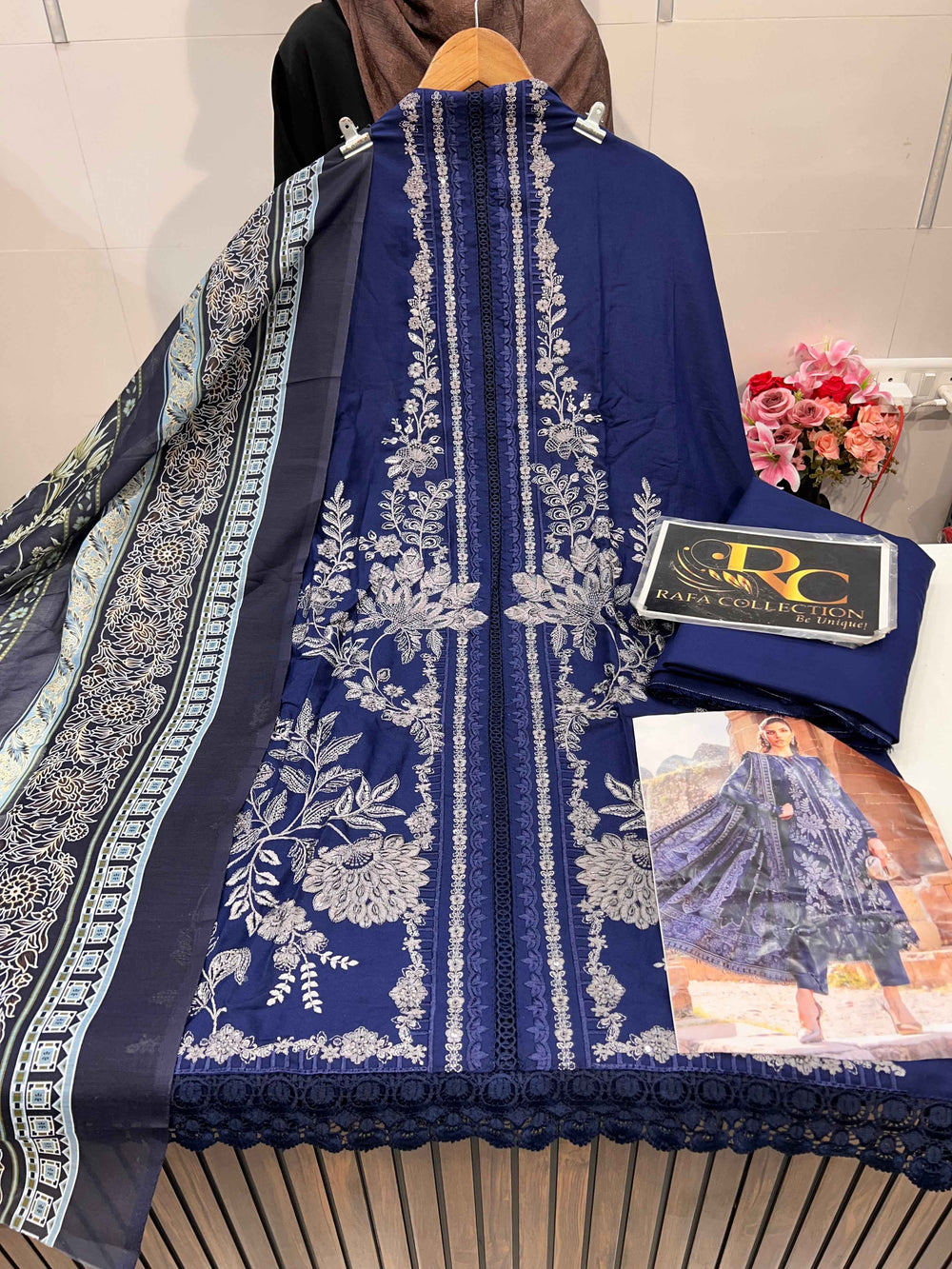 Pakistani Embroidered Suit 25333