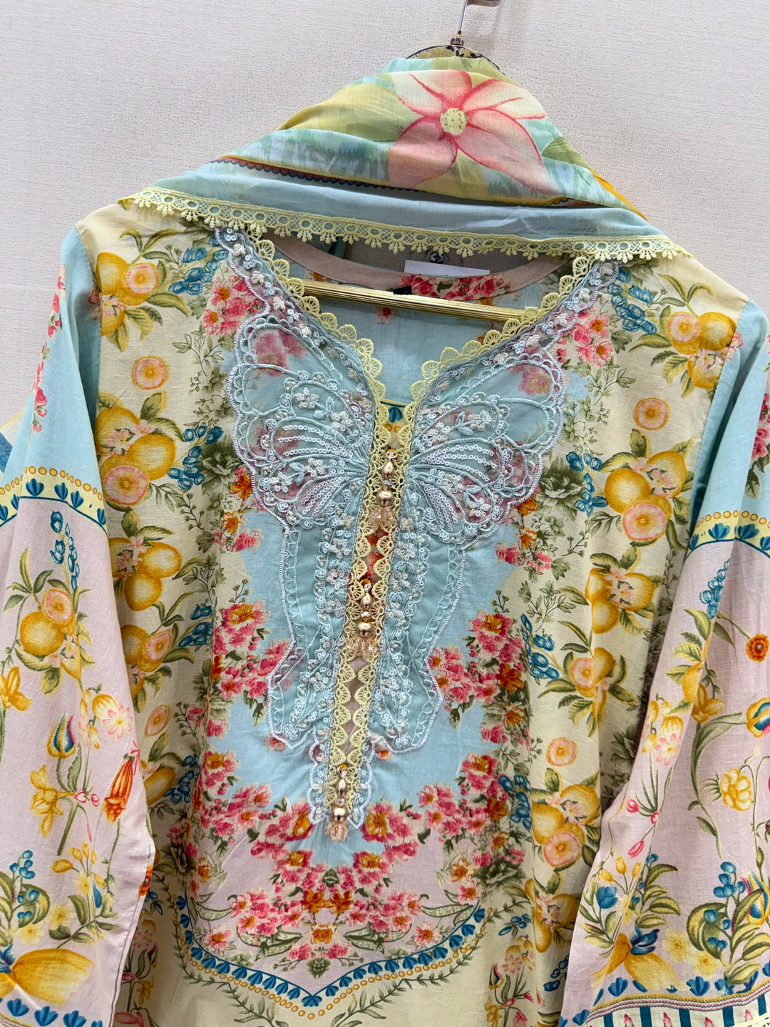 Pakistani patchwork suits