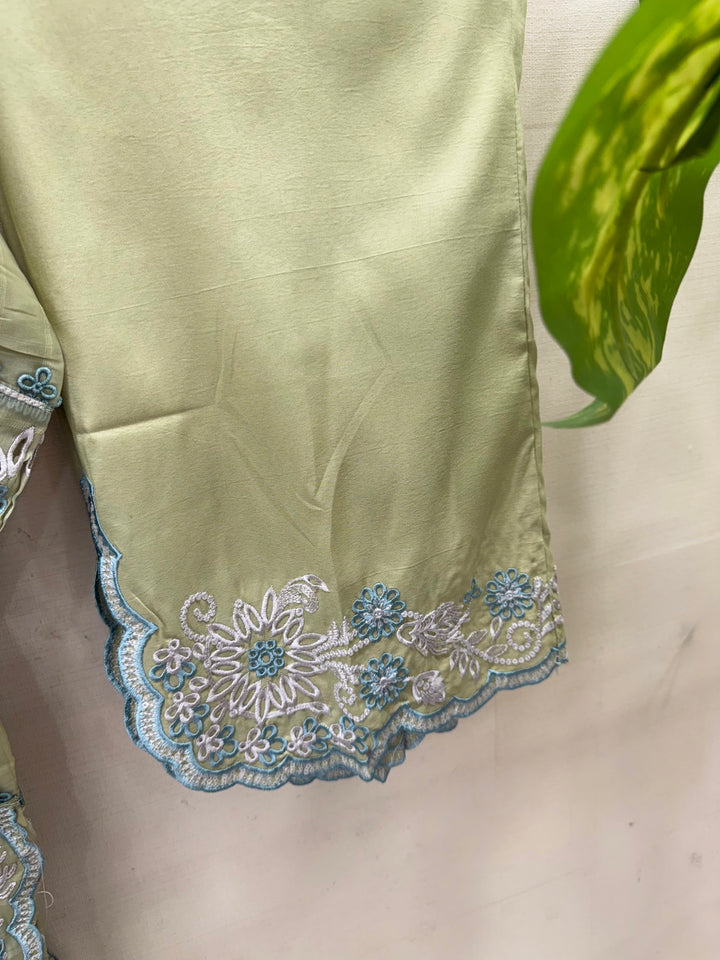 Premium cutwork suits