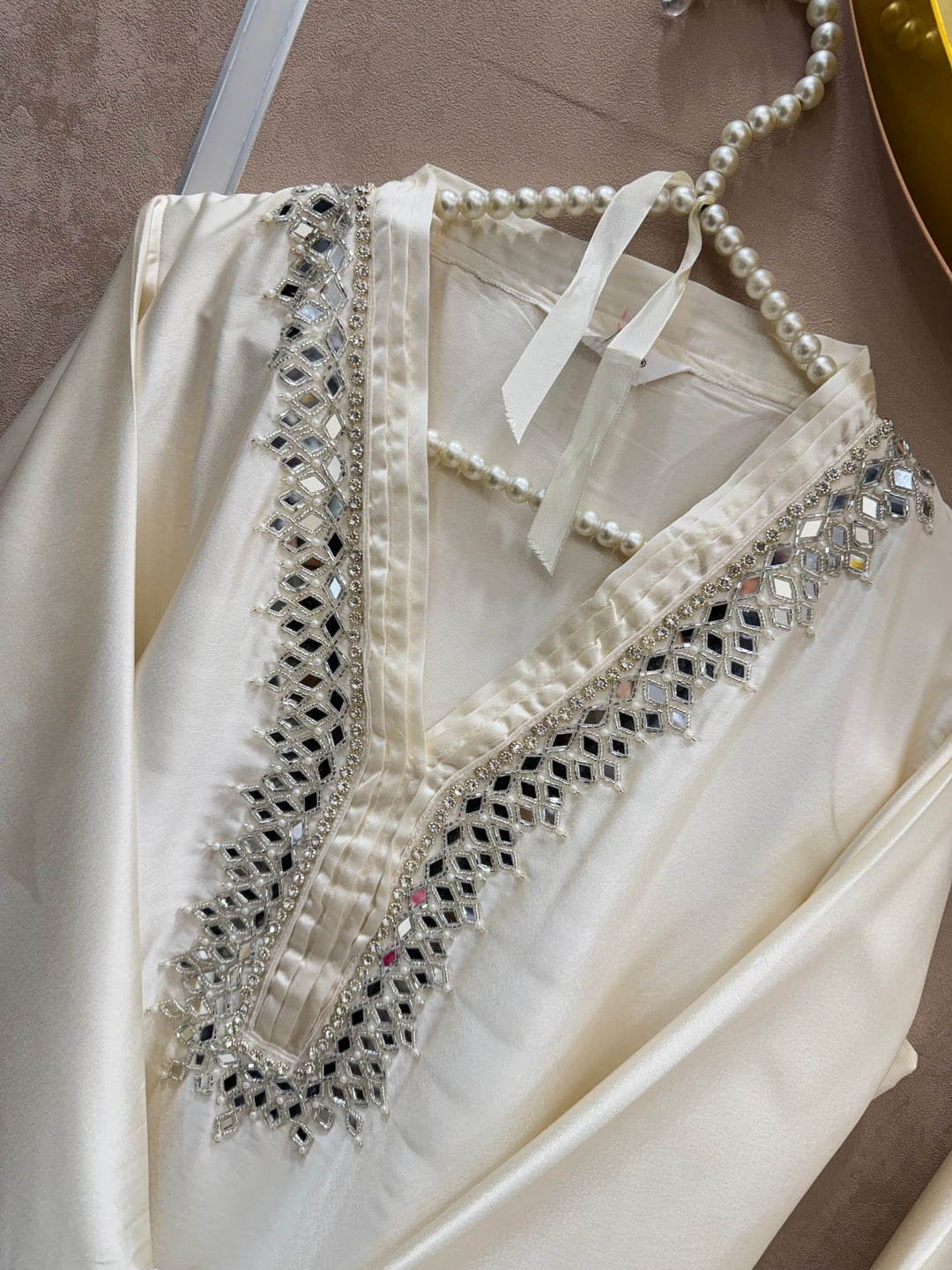 Mirror Handwork Suit