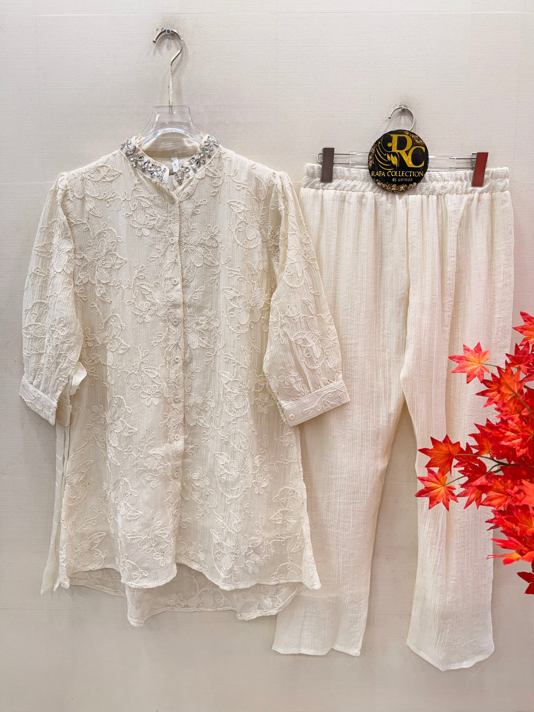 Imported crinkle Co-ord Sets