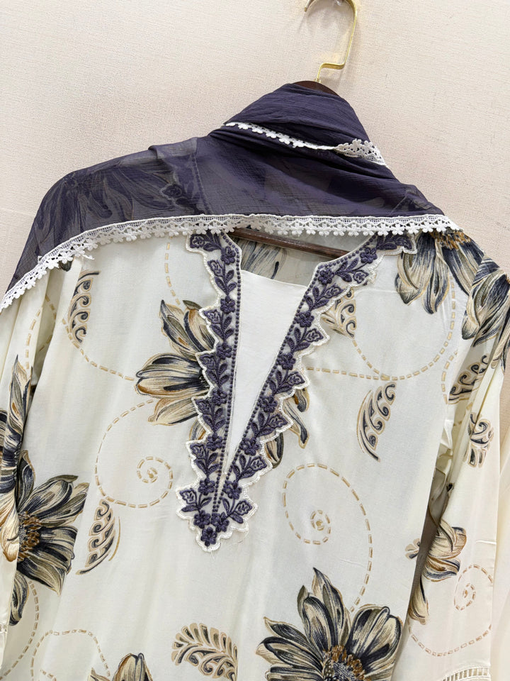 Pakistani Cutwork Suit