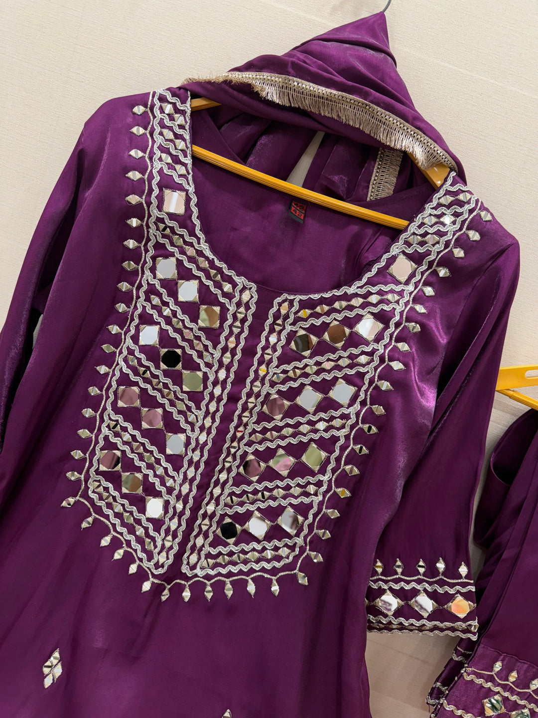 Shimmer viral mirror suits