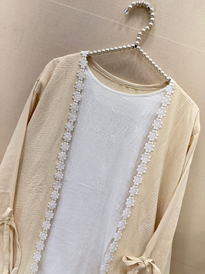 Imported shrug Gown’s