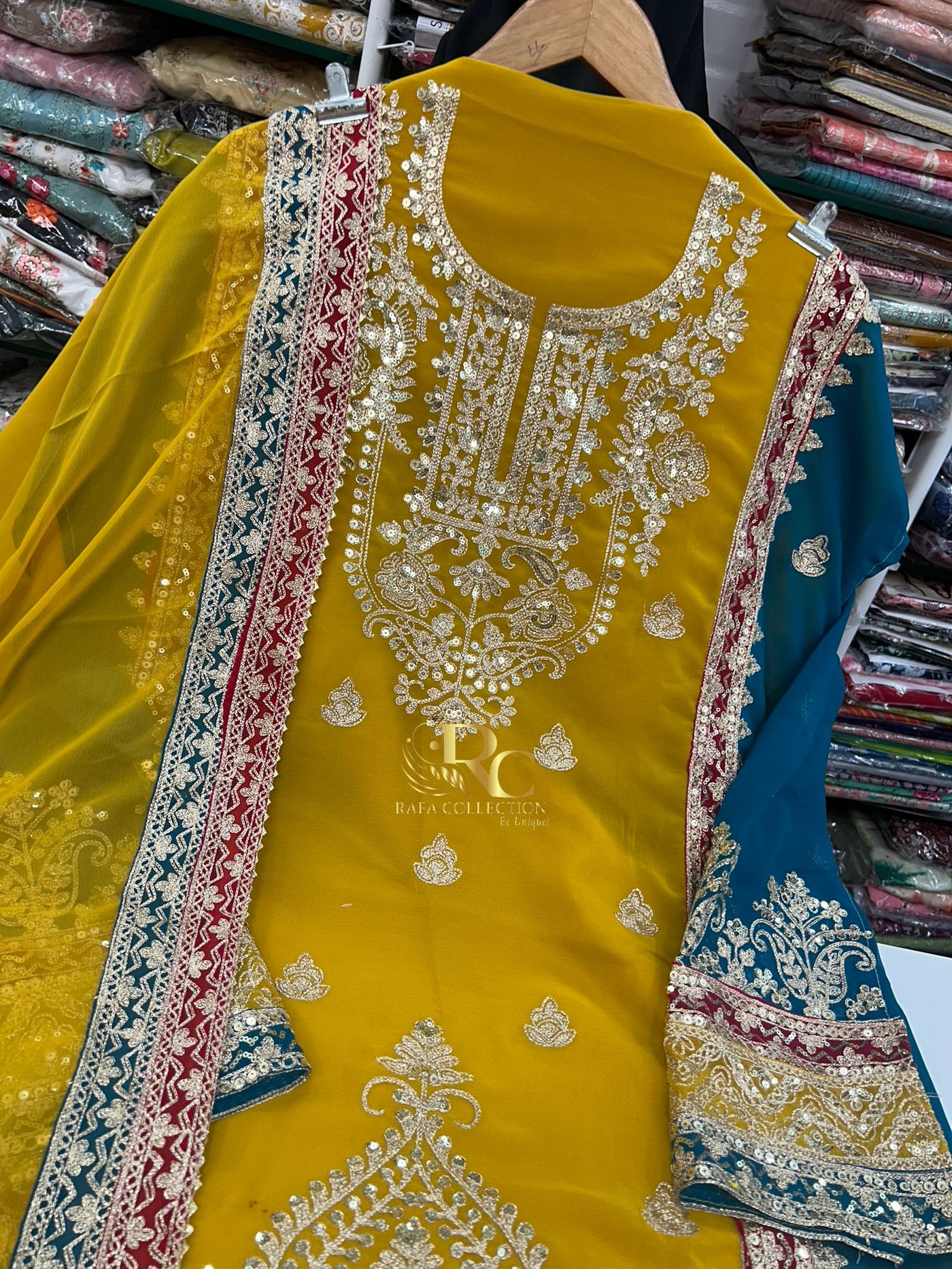 Georgette Unstitch Suit 1647