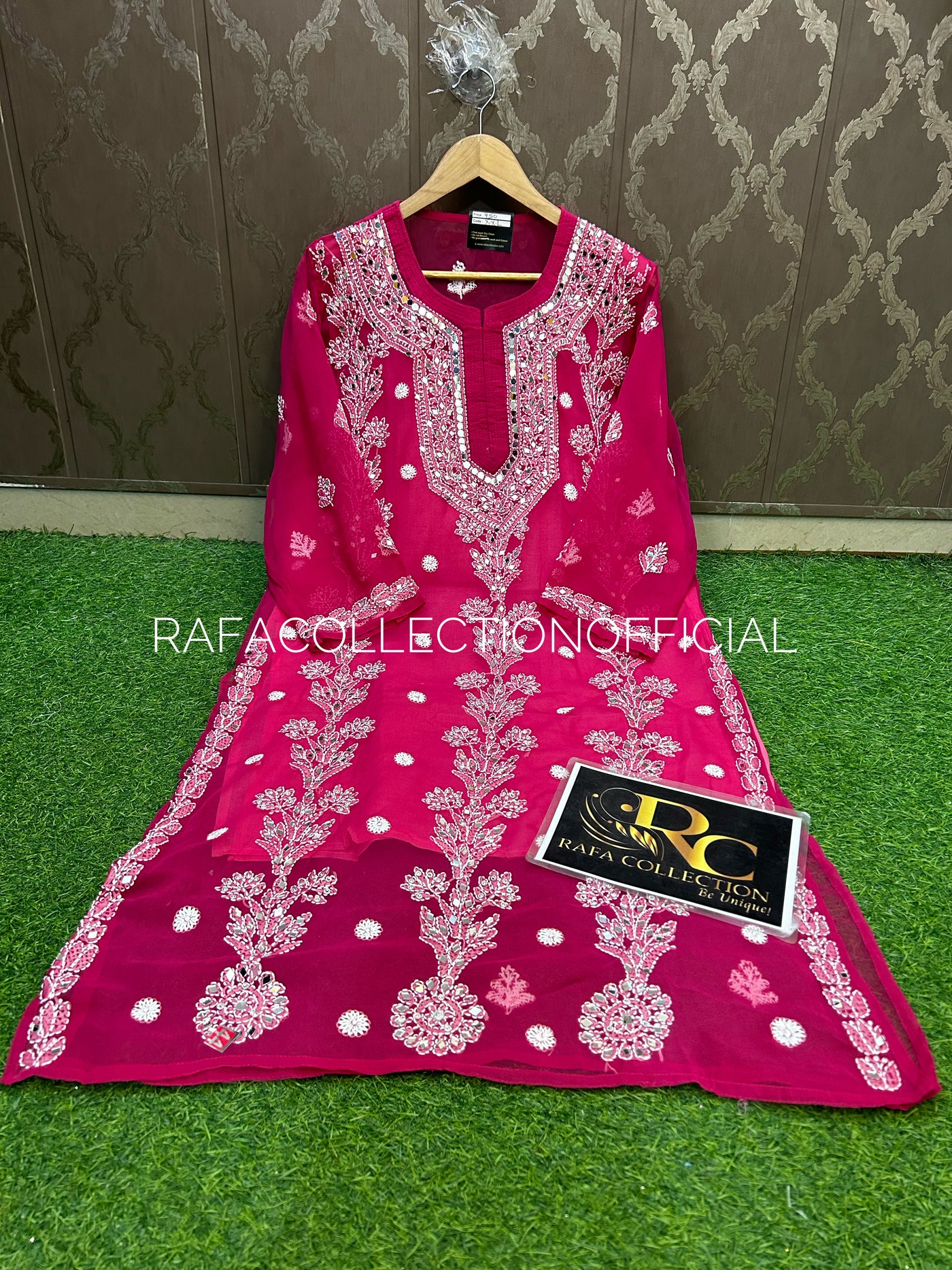 Lucknawi georgette kurti