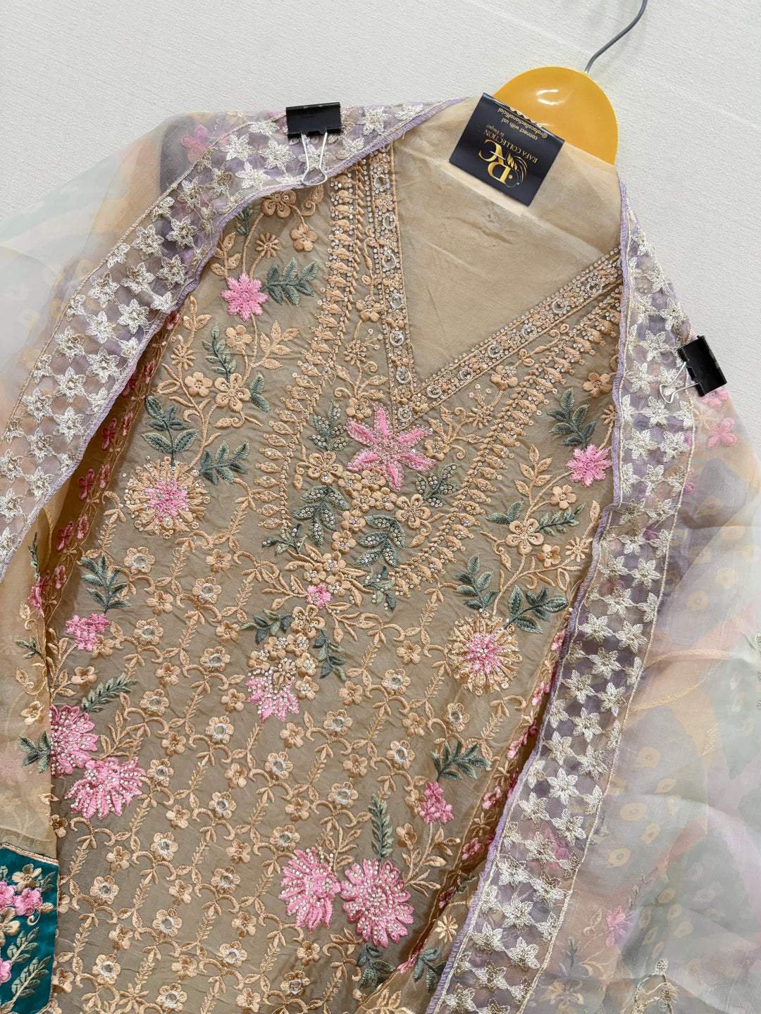 Organza Pakistani unstitch suits