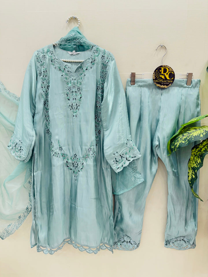 Pakistani cutwork suits