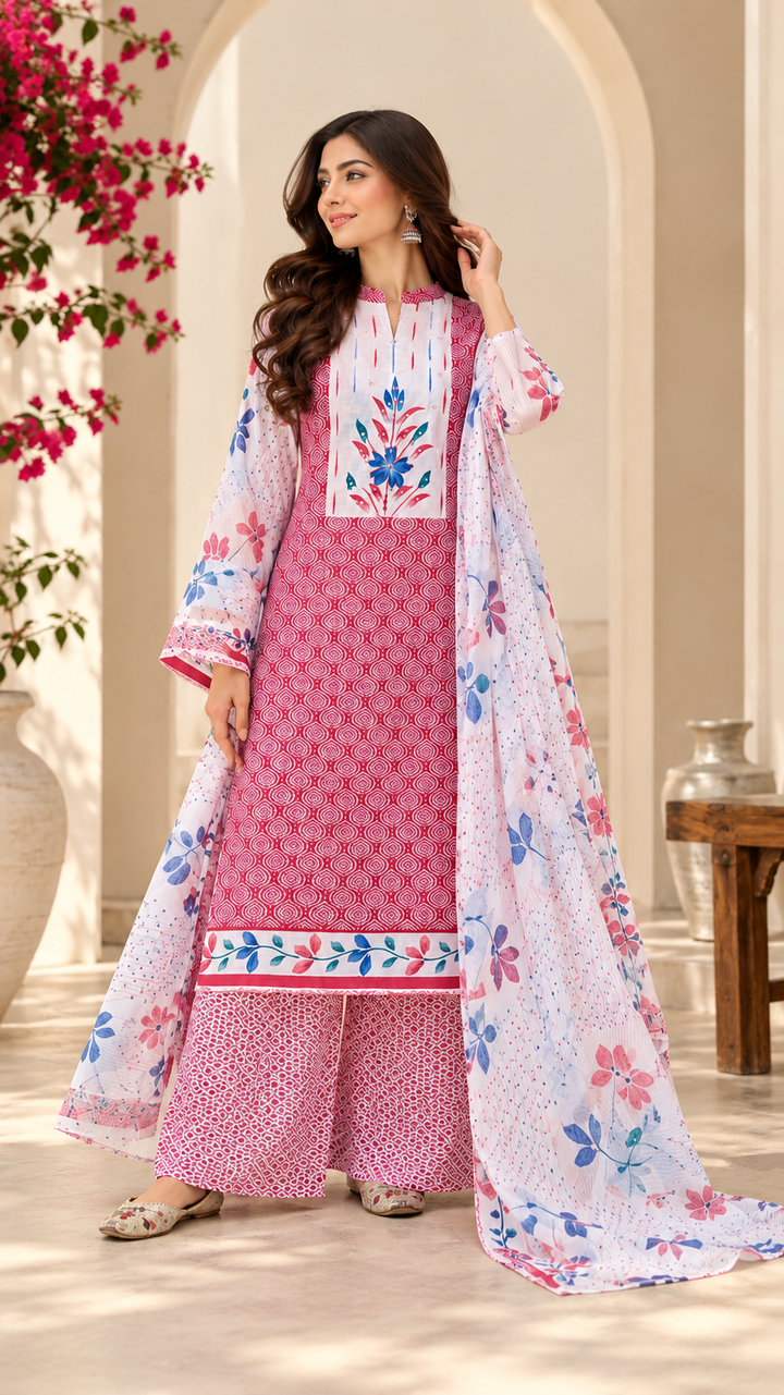 Cotton Unstitched Suits
