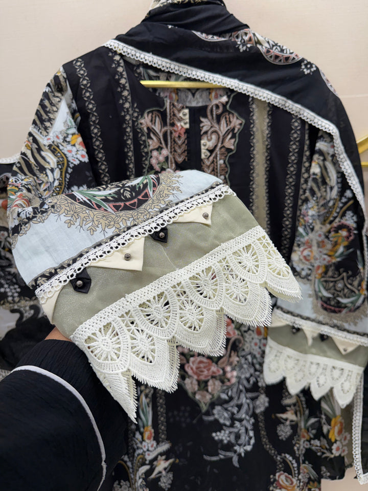 Pakistani cotton patchwork suits