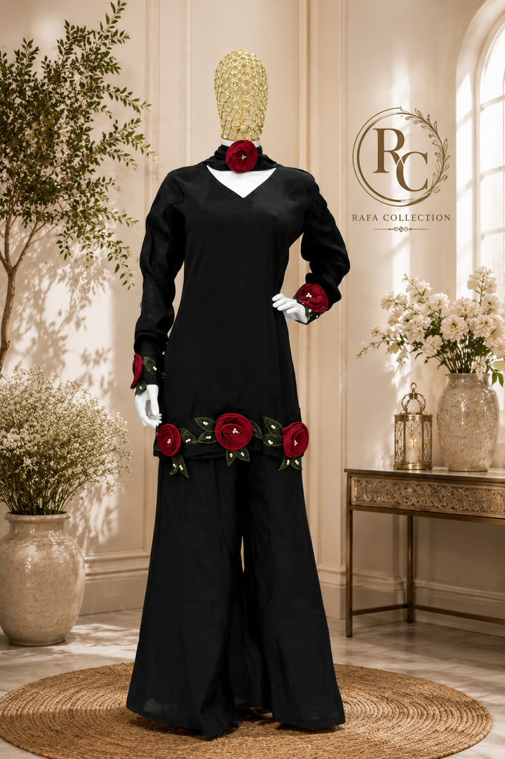 3D flower suits