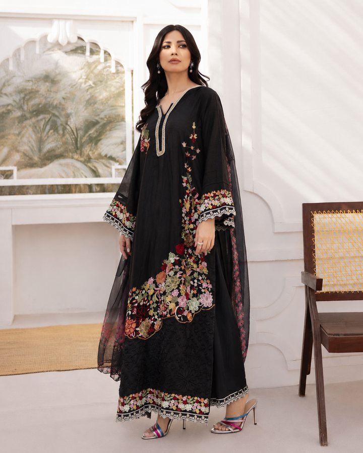 Pakistani formal embroidered suits