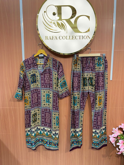 Rayon co-ord set 2624