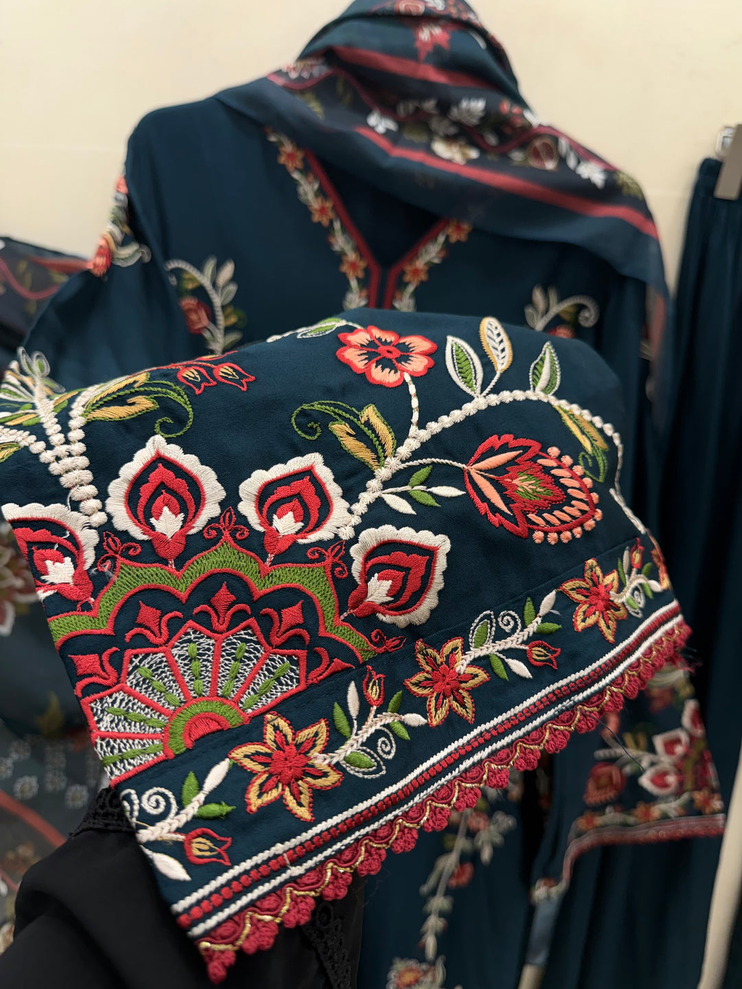 Pakistani formal embroidered suits