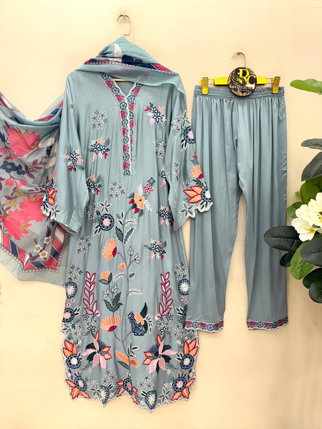 Long Embroidered Kaftans