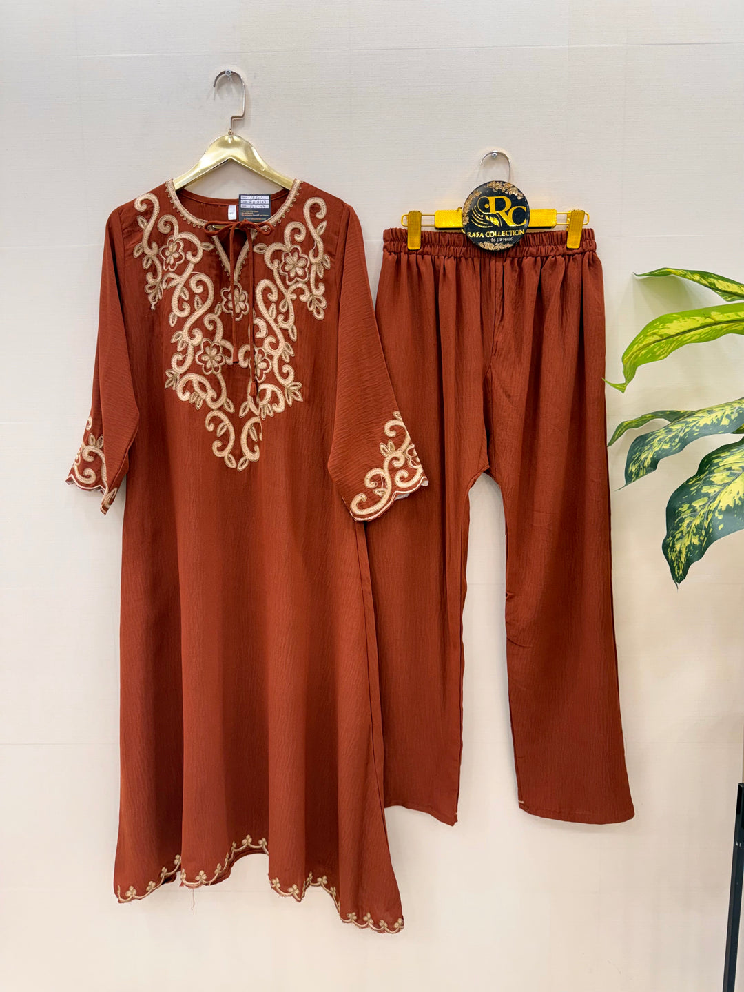 Imported embroided co-ord sets