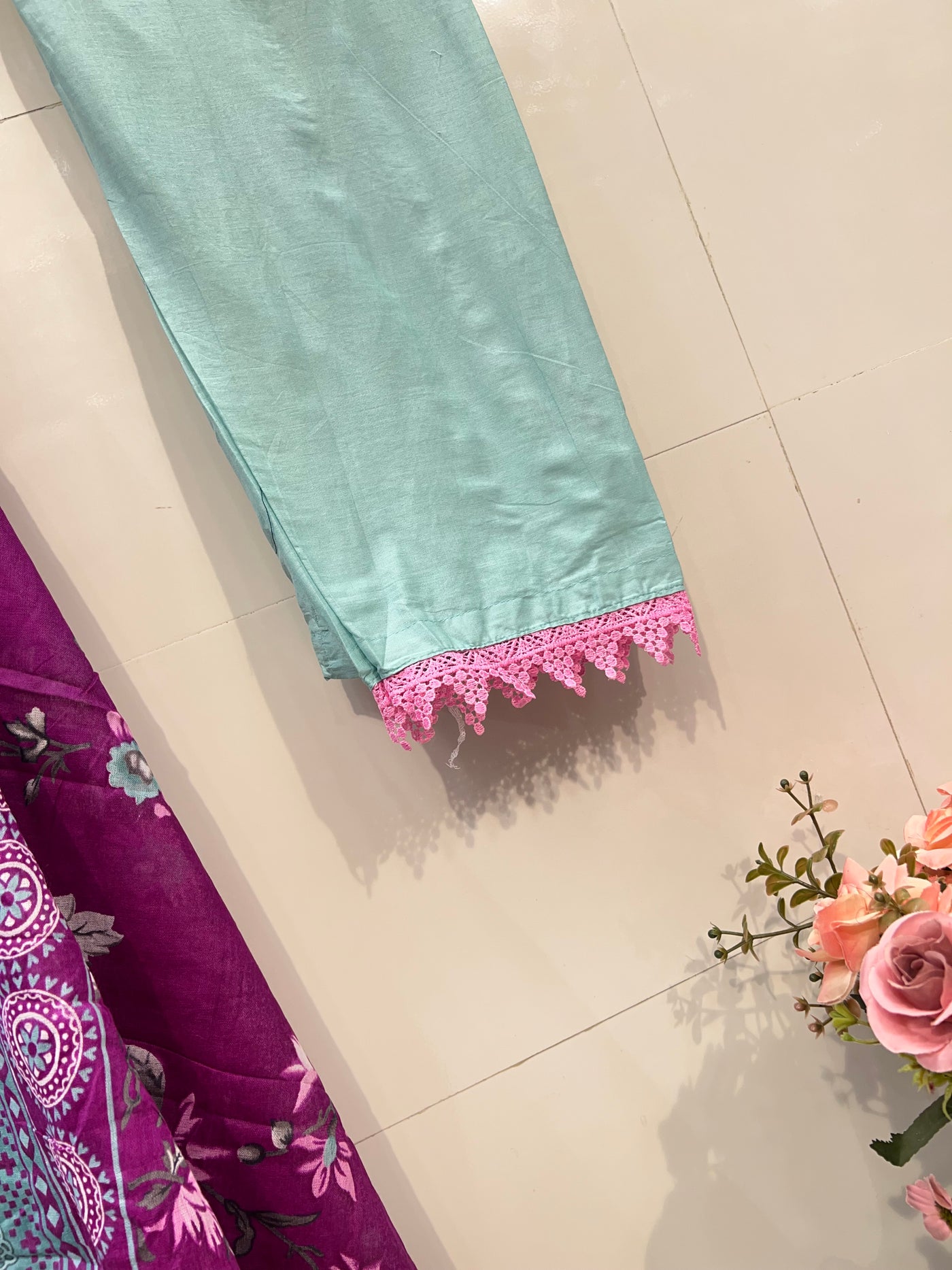 Cotton kurti pant set 2279