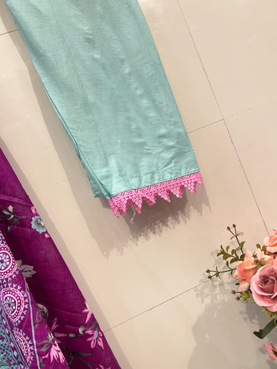 Cotton kurti pant set 2279